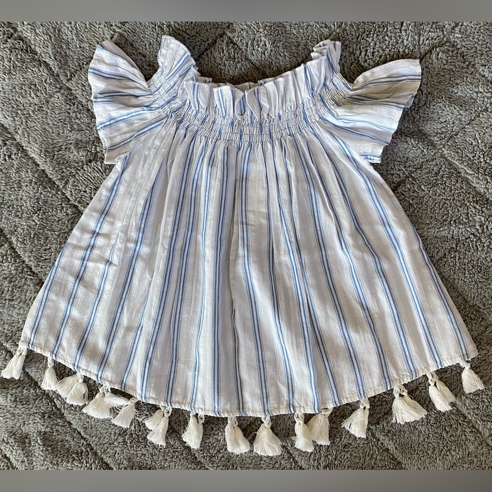 Press Ruffled Off Shoulder Top  NWT - Picture 5 of 11